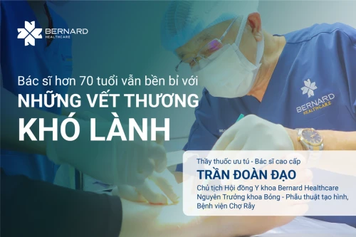 Bác sĩ hơn 70 tuổi vẫn bền bỉ với vết thương khó lành